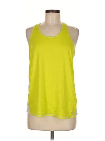 Pre-owned Tasc Active Tank Top In Yellow