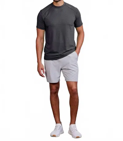 Tasc Carrollton Fitness T-shirt In Iron Heather In Gray