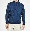 Tasc Cloud 1/4 Zip Pullover In Navy Camo