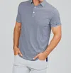 Tasc Cloud Polo Shirt In Navy In Blue