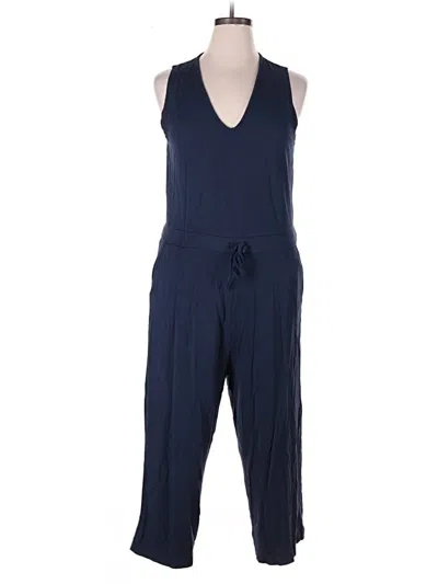 Pre-owned Tasc Jumpsuit In Blue