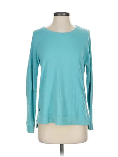 Pre-owned Tasc Long Sleeve T-shirt In Teal