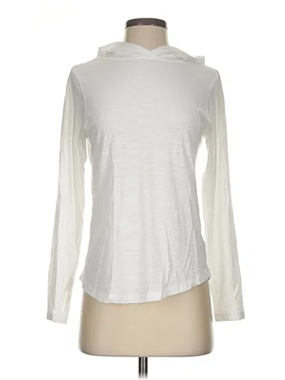 Pre-owned Tasc Long Sleeve Turtleneck In Ivory