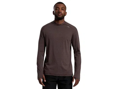Tasc Performance Carrollton Hoodie In Brown