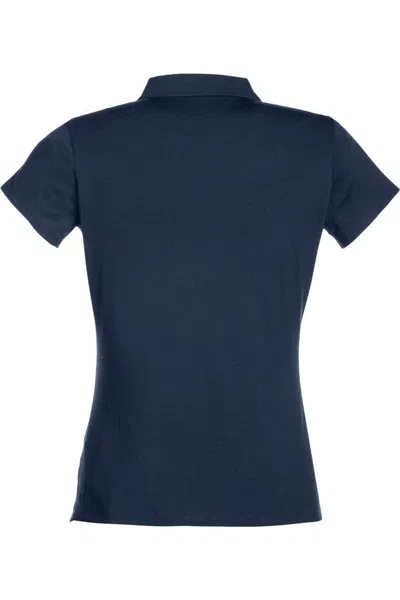 Tasc Performance Inc Women's Air Lightweight Polo In Blue