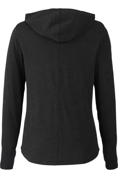 Tasc Performance Inc Women's Recess Hooded Pullover In Black