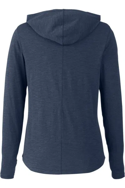 Tasc Performance Inc Women's Recess Hooded Pullover In Blue