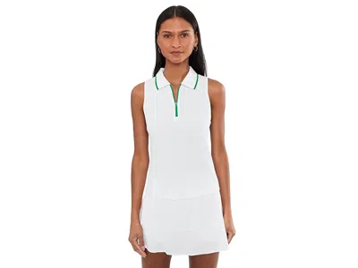 Tasc Performance Sleeveless Fitted Pique Polo