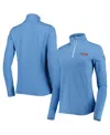 Tasc Performance Women's Light Blue Tour Championship Recess Quarter-zip Sweatshirt In Blue