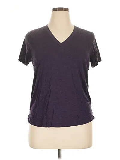 Pre-owned Tasc Short Sleeve T-shirt In Purple