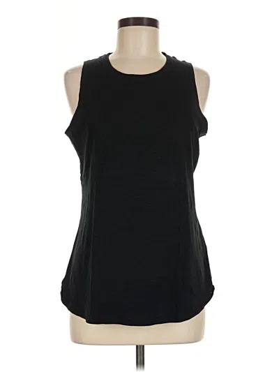 Pre-owned Tasc Sleeveless T-shirt In Black