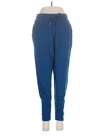 Pre-owned Tasc Track Pants In Blue