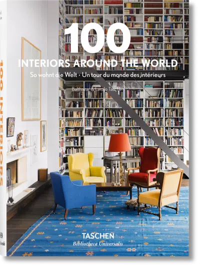 Taschen 100 Interiors Around The World In Blue