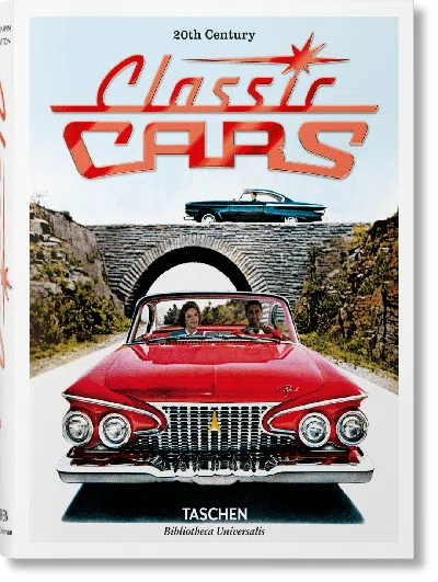 Taschen 20th Century Classic Cars In Burgundy