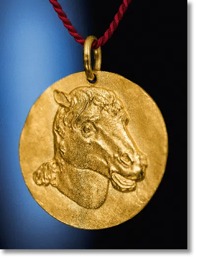 Taschen Ai Weiwei. Zodiac Charm ‘horse' In Blue