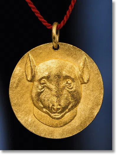 Taschen Ai Weiwei. Zodiac Charm ‘rat' In Black