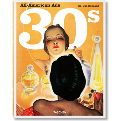 Taschen All American Ads Of The 30s Book In Mustard Yellow
