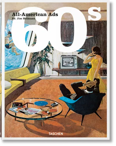 Taschen All-american Ads Of The 60s In Burgundy