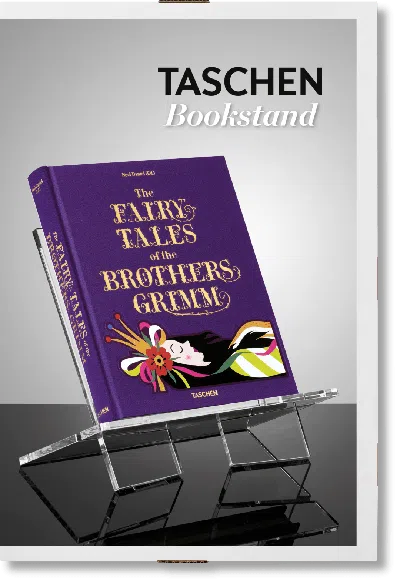 Taschen Bookstand. Clear. Size M In White