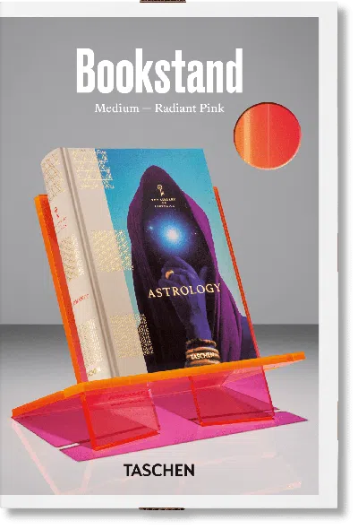 Taschen Bookstand. Medium. Radiant Pink In Multi