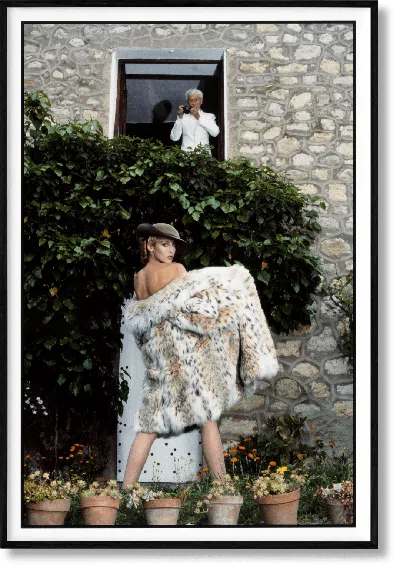 Taschen David Bailey. Eighties. Art Edition No. 101–200, ‘jerry Hall And Jacques Henri Lartigue', 1983 In Multi
