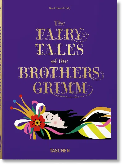 Taschen Die Märchen Von Grimm & Andersen 2 In 1. 40th Ed. In Purple