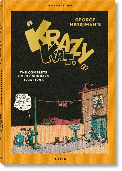 Taschen George Herrimans "krazy Kat". Die Kompletten Sonntagsseiten In Farbe 1935–1944 In Yellow