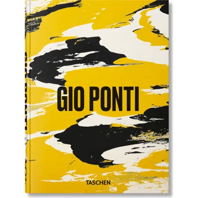 Taschen Gio Ponti 45th Ed Book In Mustard Yellow