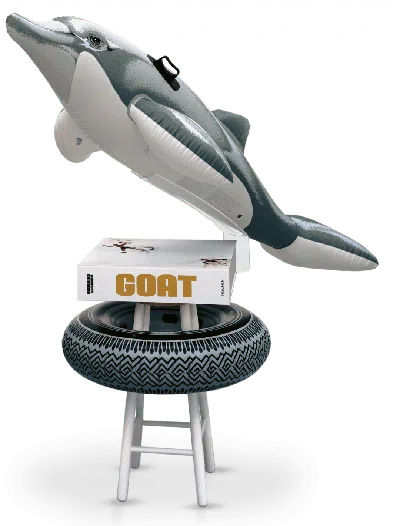 Taschen Goat. Champ's Edition In Blue