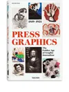 Taschen History Of Press Graphics. 1819–1921 Book In White