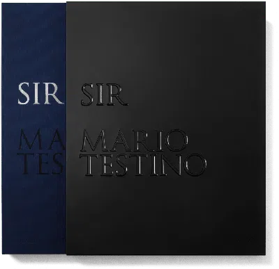 Taschen Mario Testino. Sir In Blue