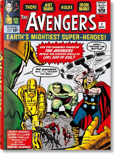 Taschen Marvel Comics Library. Avengers. Vol. 1. 1963-1965 Book In Multi
