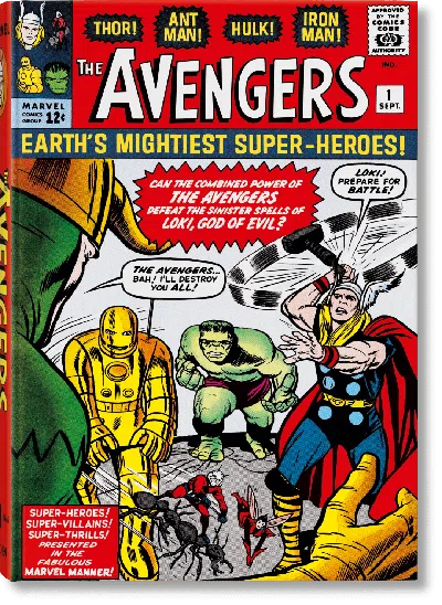 Taschen Marvel Comics Library. Avengers Vol 1 1963-1965 In Orange
