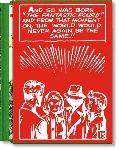Taschen Marvel Comics Library. Fantastic Four. Vol. 1. 1961–1963 In Red