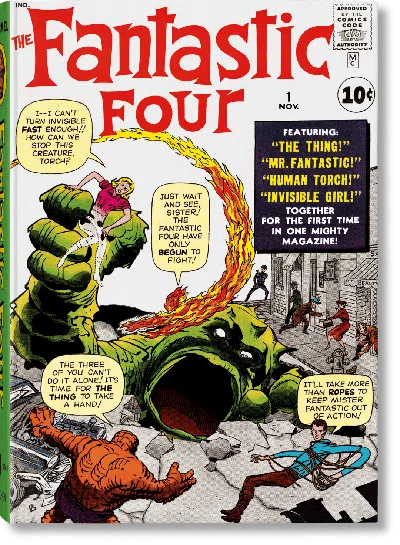 Taschen Marvel Comics Library. Fantastic Four. Vol. 1. 1961–1963 In Multi