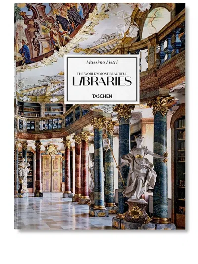 Taschen Massimo Listri. The World's Most Beautiful Libraries Book In Braun