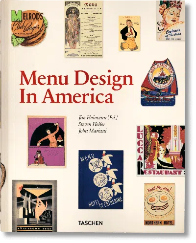 Taschen Menu Design In America In Multi