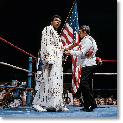 Taschen Neil Leifer. Homage To Ali. ‘ali Vs. Bugner, Fit For A King, 1973' In Burgundy