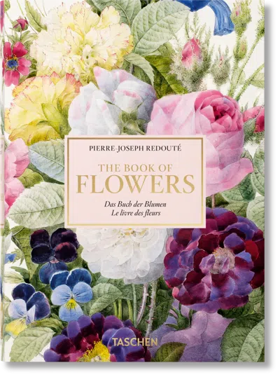 Taschen Redouté. El Libro De Las Flores. 45th Ed. In Black
