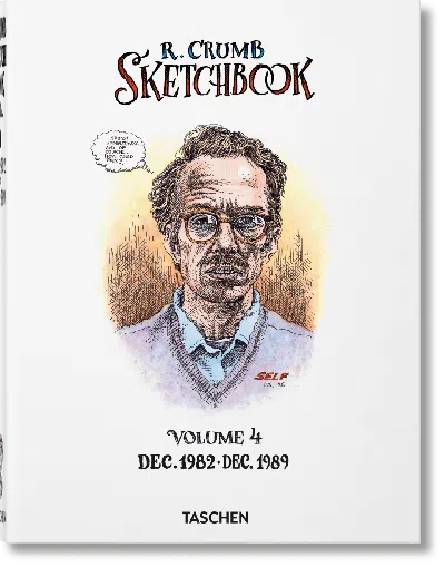 Taschen Robert Crumb. Sketchbook Vol. 4. 1982–1989 In White