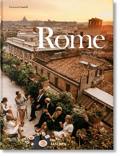 Taschen Rome Portrait Of A City Hardcover Book In Multi