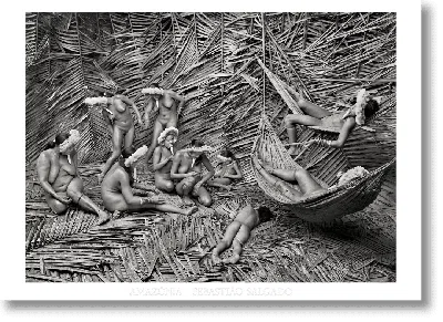 Taschen Sebastião Salgado. Amazônia. Poster ‘zo'e Women' In Black
