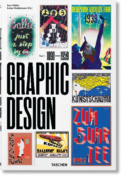 Taschen The History Of Graphic Design. Vol. 1. 1890–1959 In Multi