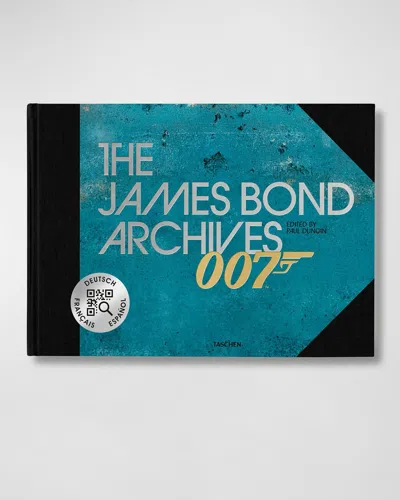 Taschen The James Bond Archives: No Time To Die" Edition" Book By Paul Duncan In Blue