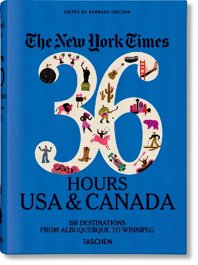 Taschen The New York Times 36 Hours. Usa & Canada. 3rd Edition In Blue
