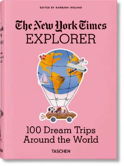 Taschen The New York Times Explorer. 100 Dream Trips Around The World In Pink