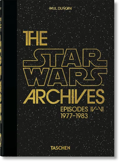 Taschen Los Archivos De Star Wars. 1977-1983. 40th Ed. In Brown