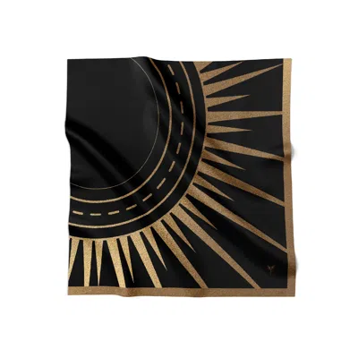 Tash And Ley Women's Black 70 Gold Necklace