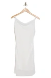 Tash And Sophie Chiffon Cocktail Minidress In Ivory