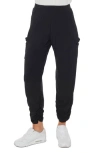 Tash And Sophie Pocket Joggers In Black